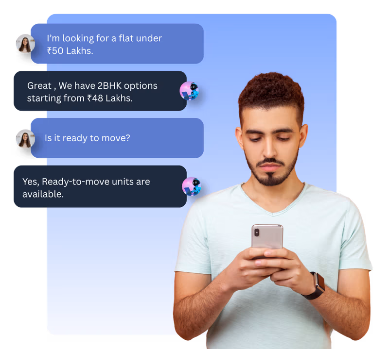 Instantly answers buyer enquiries
